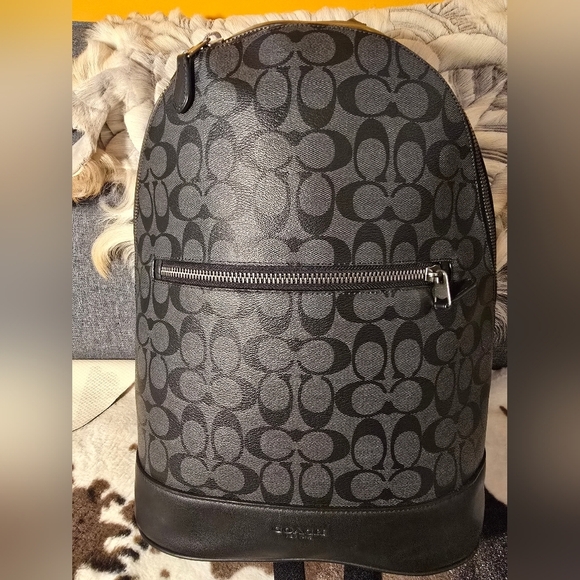 Coach Black Backpack - Picture 5 of 7